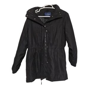 Mackintosh new England coat women's size small black parka